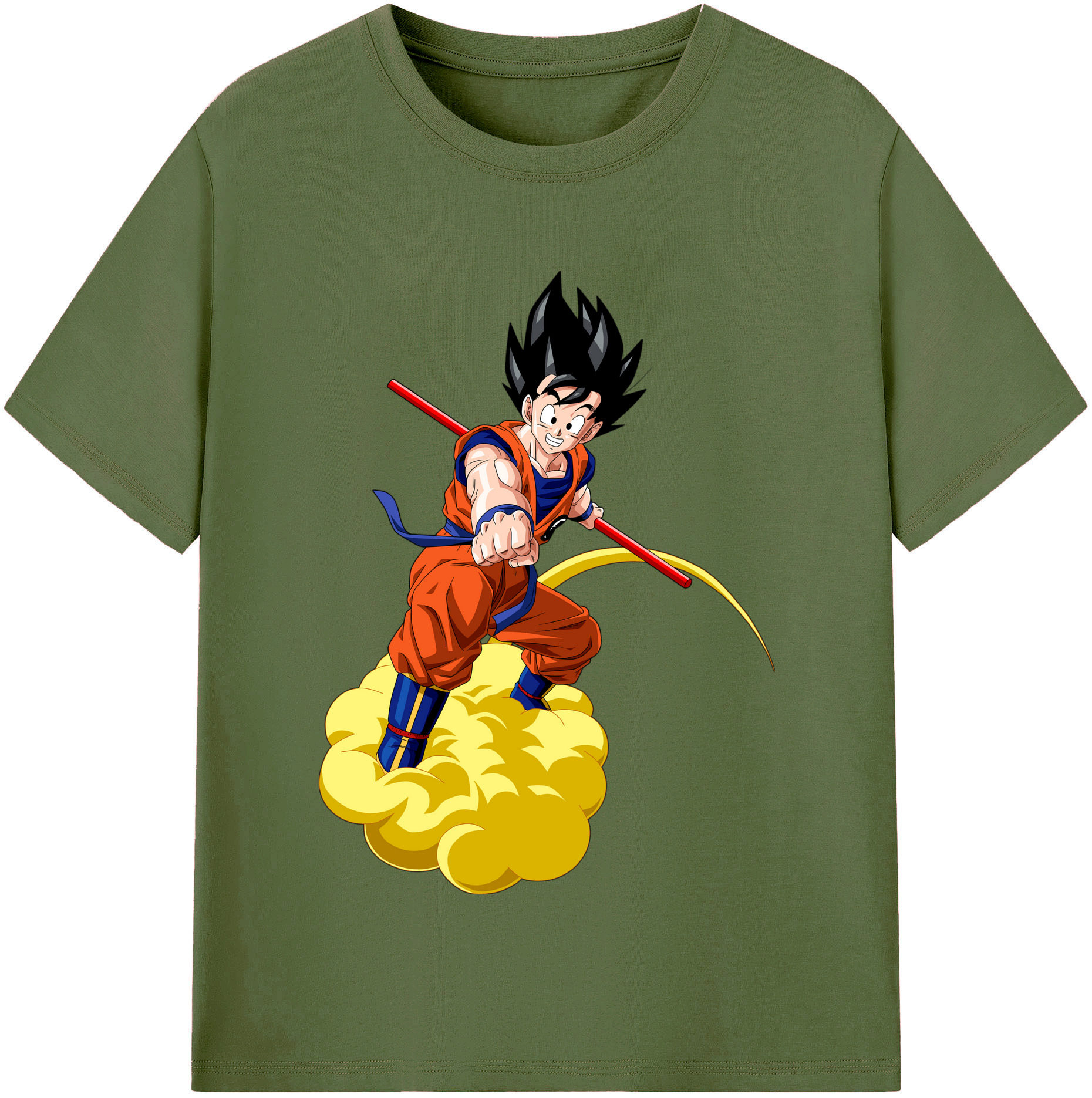 （画像用） ドラゴンボール 孫 悟飯（そんごはん）DRAGON BALL Son Gohan 綿100％半袖Tシャツ（フロントプリント）
